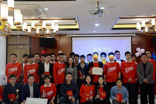 2018納宏光電年會(huì)合影