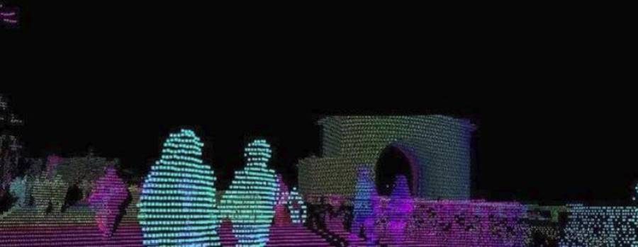 1550nm激光雷達點云圖 1550nm激光雷達點云圖