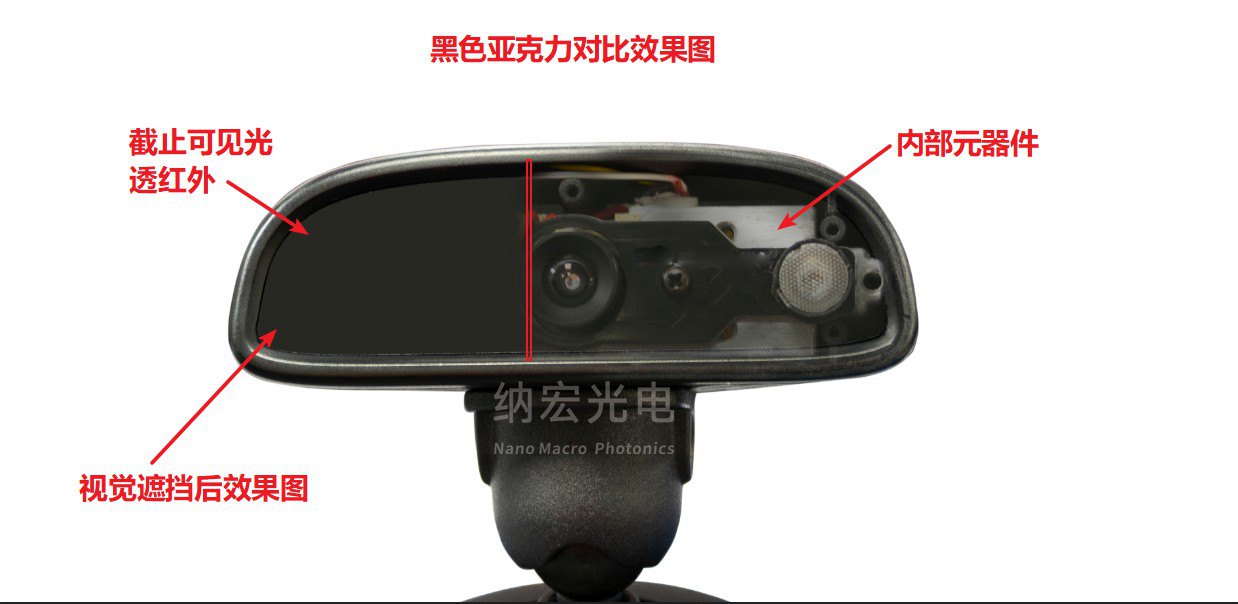 黑色亞克力對比效果圖 黑色亞克力對比效果圖